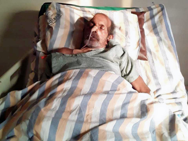 Support V R Krishna Fight From Brain Stroke