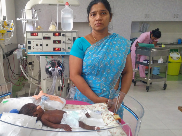 Help Baby of Vinodha Get Treatment For Pneumonia And Prematurity