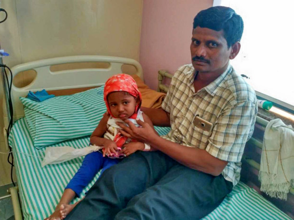 Help 3-year-old Sanvi fight blood cancer
