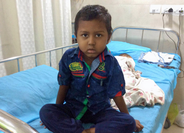 Help 5-year-old Rehaan fight a rare cancer