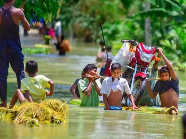 Help in Assam’s Fight against Flood 2020