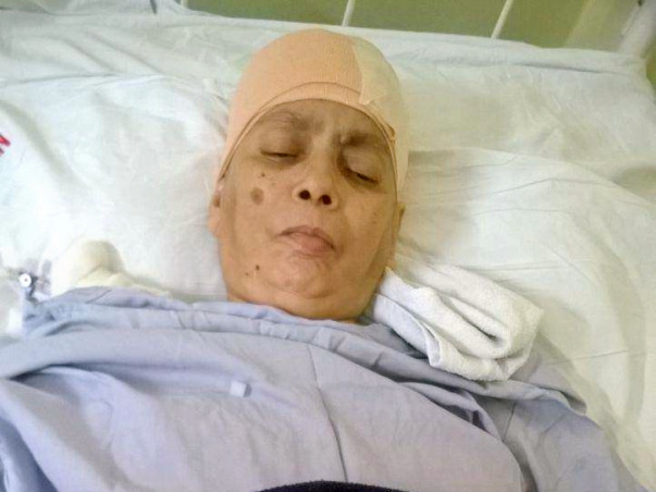 Help Saeeda recover from brain tumour