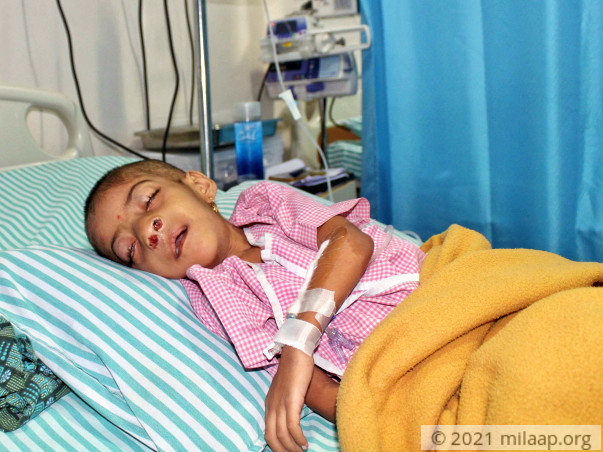 This Baby Girl Needs Help To Fight Aggressive Cancerous Tumour