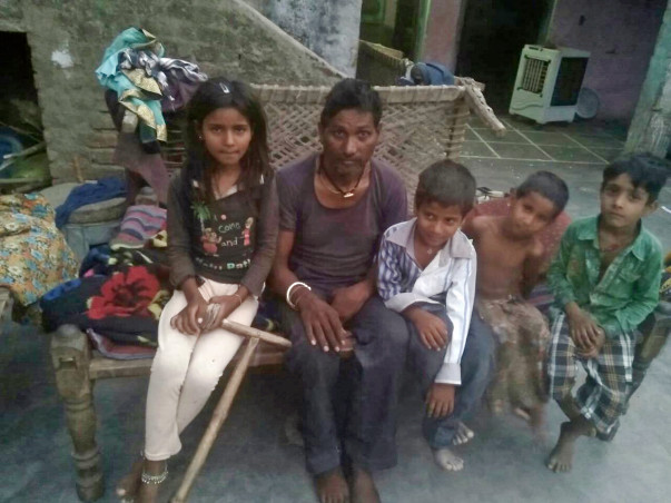 Support farmer family who met with an accident