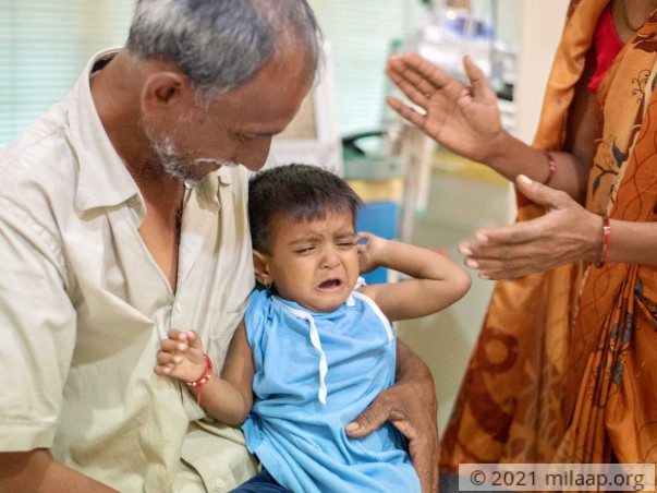 Help Atharva Mhende Recover From Congenital Heart Disease