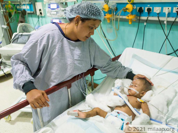 This Baby's Heart Is Pushing Into His Lungs And He Can't Breathe
