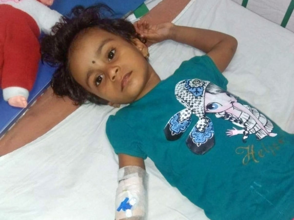 Help Swara To Undergo Bone Marrow Transplant