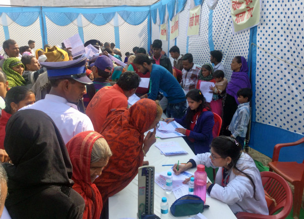 FREE HEALTH CAMP AND MEDICINES