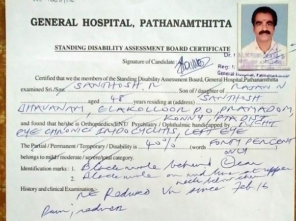 Help Santhosh Recover From Kidney Failure