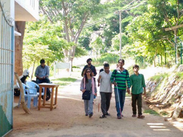 Help me take Visually Impaired and Hearing Impaired for Trekking