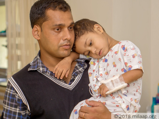 2-year old Brighu needs your help for his treatment
