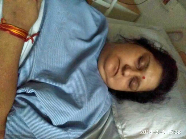 Urgent! Plz Help My Mother,condition Is Serious , Donate and Help