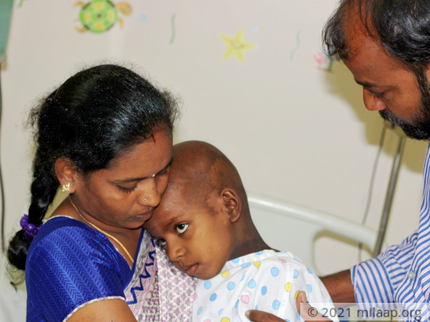 Help little Pallavi who is dying of pain from brain tumor