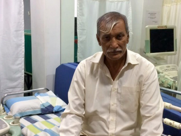 62-year-old Vilas has severe heart blockage and urgently needs surgery
