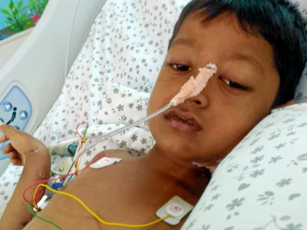 Help 6-Year-Old, Ashwanth Fight Brain Stroke