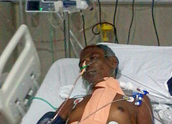 Help Mallapa Kamble a social worker, fight against heart failure