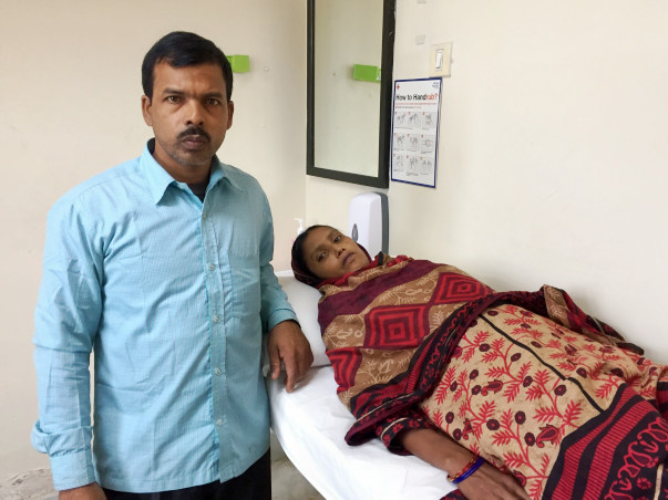 Her 16-year-old son quit studies and started working to save her