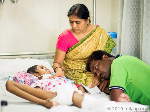 Help 9-year-old Annasha who met with a severe fall