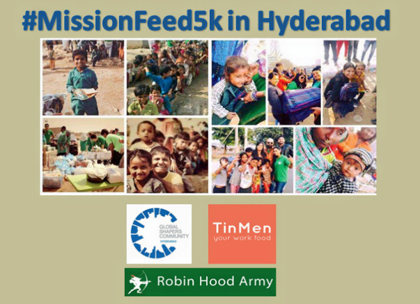 Help feed 5,000 homeless in Hyderabad on Independence Day