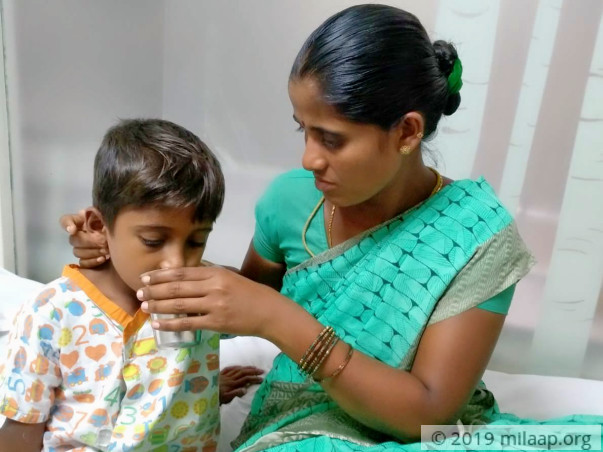 Help Sathish fight heart disease