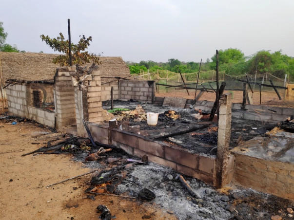 Help myHarvest team rebuild the farm (damaged by fire)