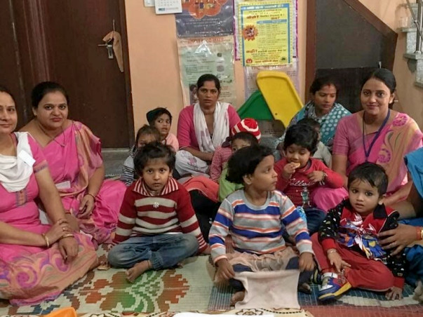 #developednation. Social cooperation to modernise Aganwadis