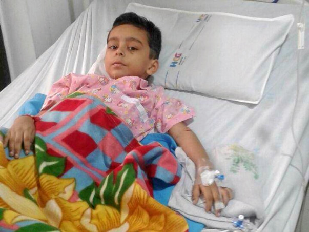 Help Sanpreet Rajput suffering from a life threatening disease