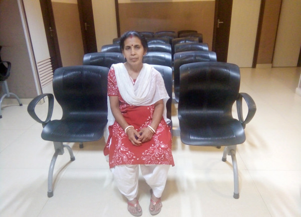 Help Mita Saha undergo a spinal surgery