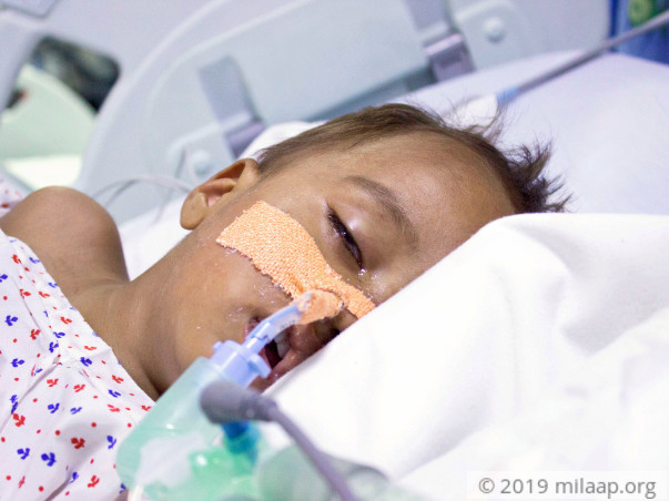 Ayansh needs your help to undergo his treatment