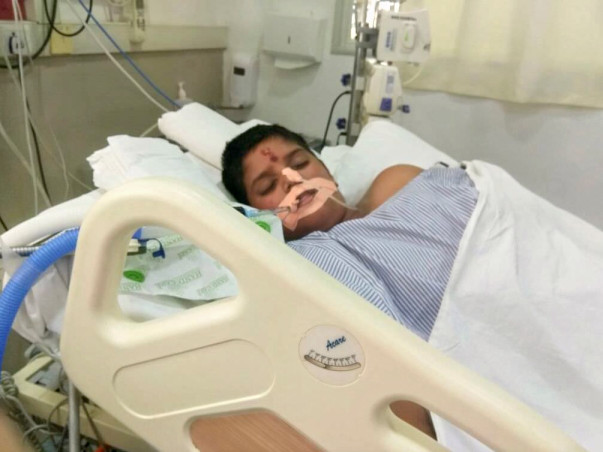 Help 12-year-old Karthik who is in a critical state in the ICU