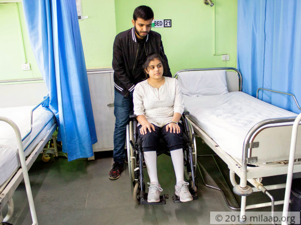 After A Tragic Accident, Young Girl's Only Wish Is To Walk Again