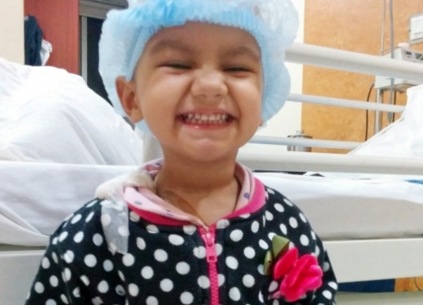 I am fundraising to appeal to Aid 2years old Ridhi to treat Cancer...
