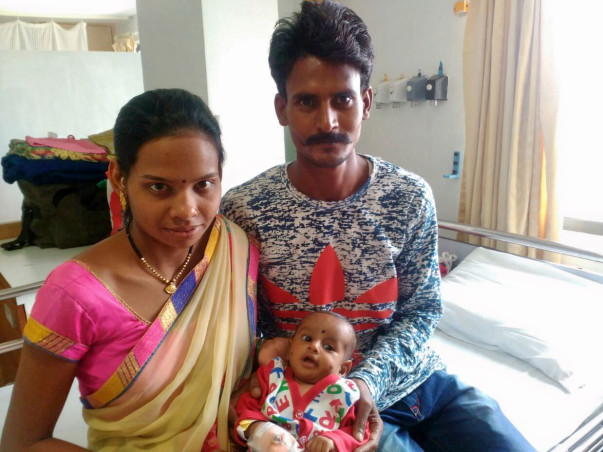 Help 3-month -old Kundan fight a severe heart disease