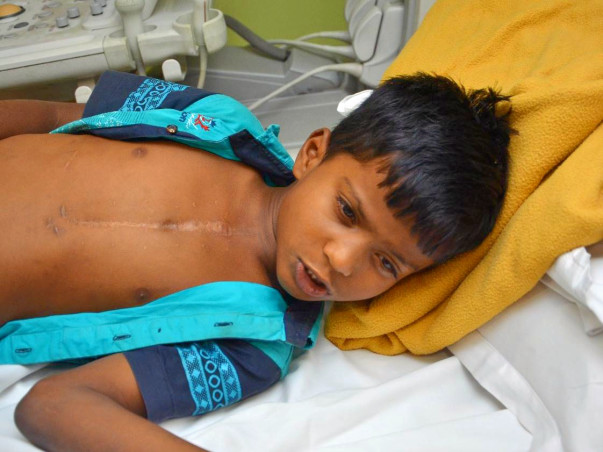 Help 7-year-old Gokul fight a severe heart disease