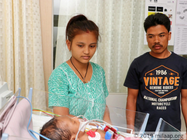 Baby Sagar needs your help to fight diseae