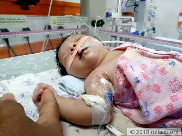 Father Forced To Sleep On Road Side Struggles To Save Baby Girl