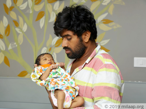 Baby Of Alekhya needs your help to survive