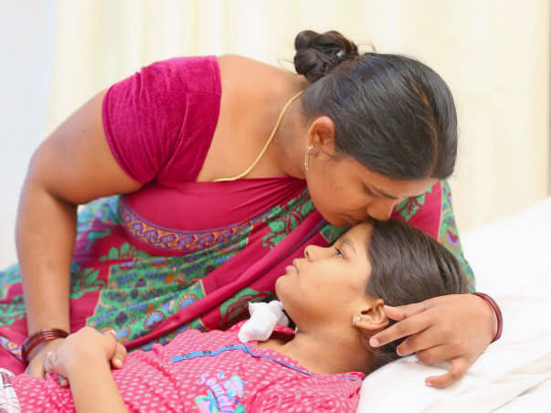 Help 11-year-old Sravya fight cancer