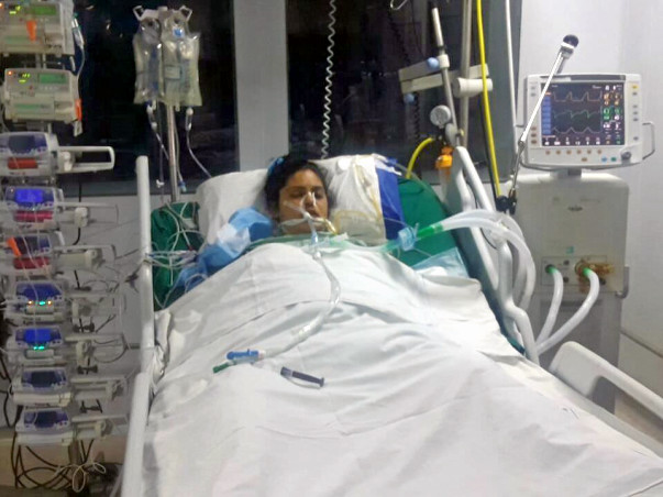 Help Sharifa who is fighting for her life in the ICU