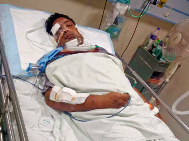 Help the father!!! to get recover, having 4th std studying boy
