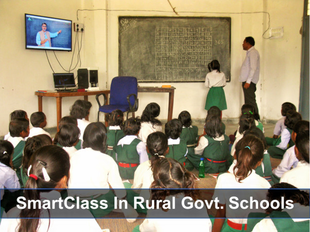 Bringing Smart Classes to 15 Govt Schools in Dist. Singrauli, MP