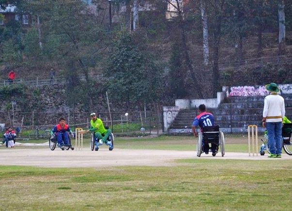 First ever Wheelchair Cricket Tournament in Bangalore.