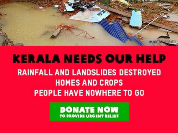 Kerela Relief Fund #KerelaFloods #KerelaFlood2018