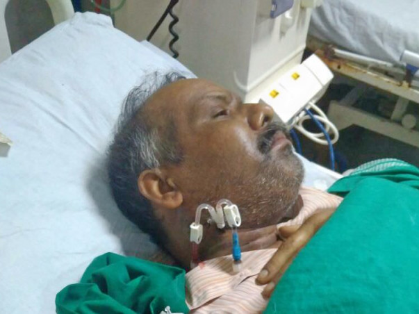 Help Ganapthi to Fight Against the Renal Disease and Help His Family
