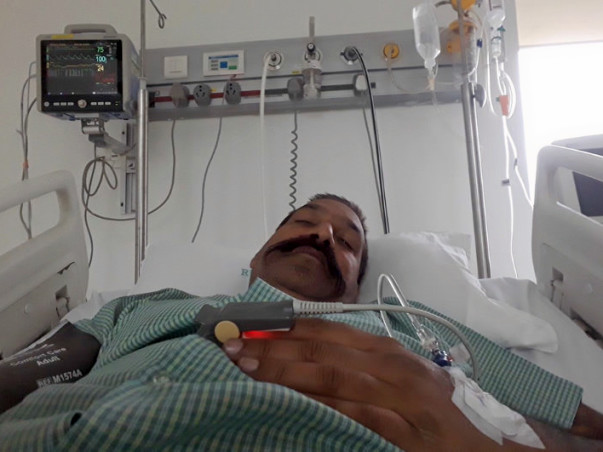 Help Subash Kunk fight clot in his brain