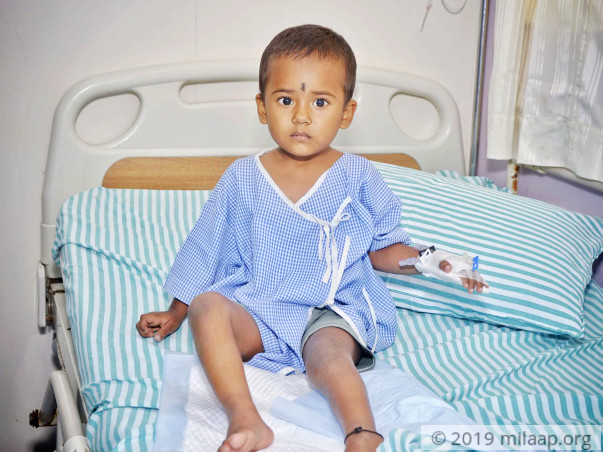 A Cancerous Tumor Blocks This 2-year-old Girl's Urinary Tract