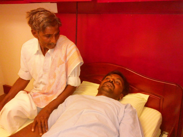 Help Rajagopal Undergo Stent Placement Surgery