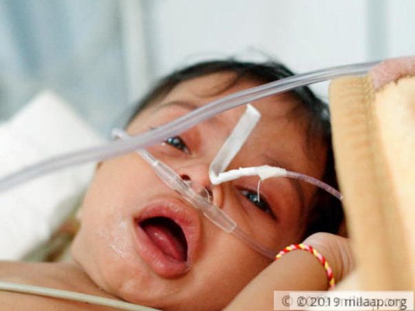 Help Krishna Kant Recover With Intra Cardiac Repair