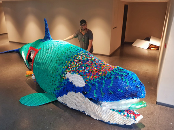 SAVE OCEAN AWARENESS CAMPAIGN IN CHENNAI - KILLER WHALE