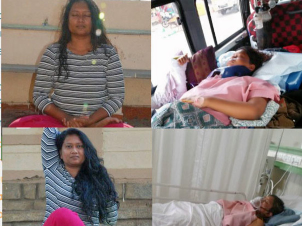 Sonia Ingalgi's hospitalization and treatment